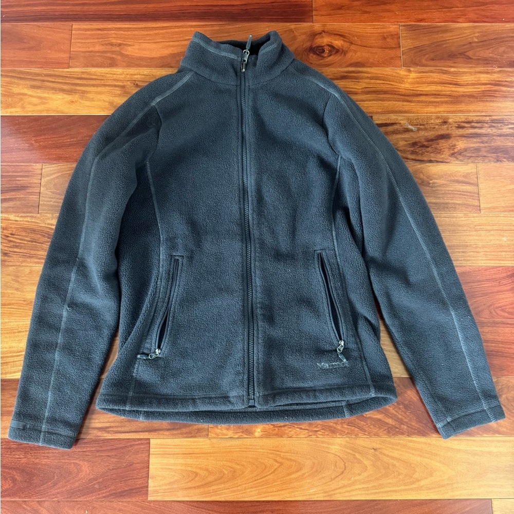 Marmot Polartec Dark Gray Fleece Jacket